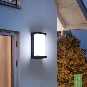 Applique murale extérieur étanche avec détecteur de mouvement