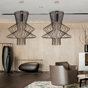 Plafonnier salon style ALLEGRETTO